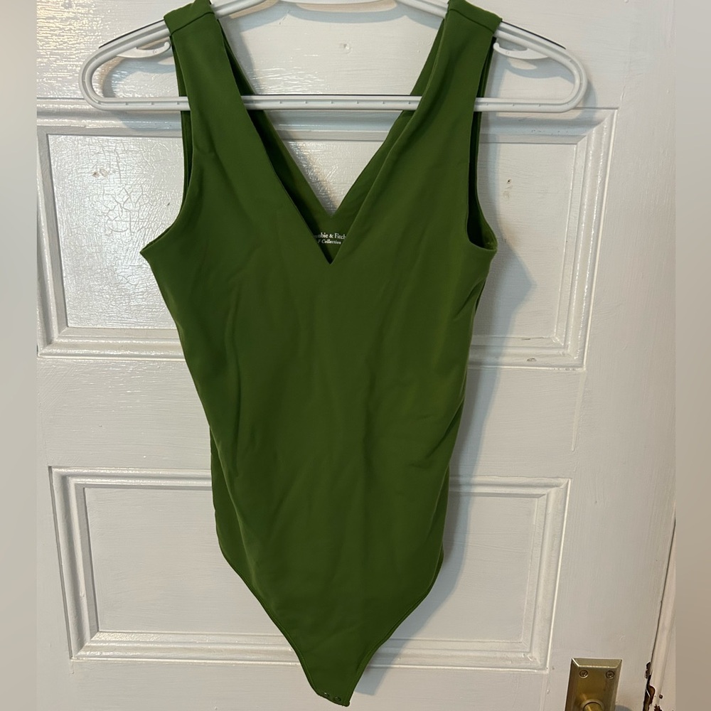Abercrombie Deep Plunge Body Suit, S